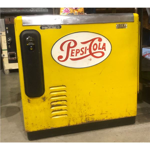 Vintage Yellow Pepsi Dispenser