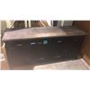 Image 1 : Cabinet with Desk Top - 71" l x 33.5" h x 20" w
