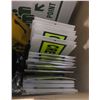Image 2 : pallet of assorted signs water dispenser and waterproof bag