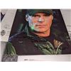 Image 2 : Stargate SG-1 Richard Dean Anderson Signed Photograph and Post Card signed by crew