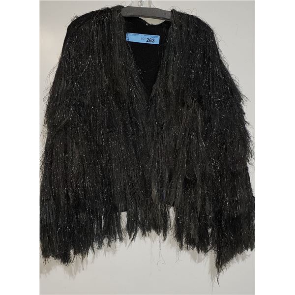 Long Glitter Tassle Jacket