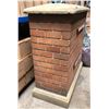 Image 2 : large Styrofoam brick wall set dec - approx. 60 in height 26 in width 58 in length