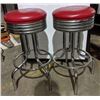 Image 1 : 2 Retro diner stools