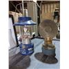 Image 1 : 3 Vintage lanterns and 1 glass lantern shade