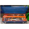Image 2 : Metal Toolbox with assorted tools