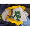 Image 8 : Metal toolbox with assorted tools and Addidas sports bag with tools and extension cord