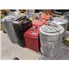 Image 1 : large lot of assorted metal cans