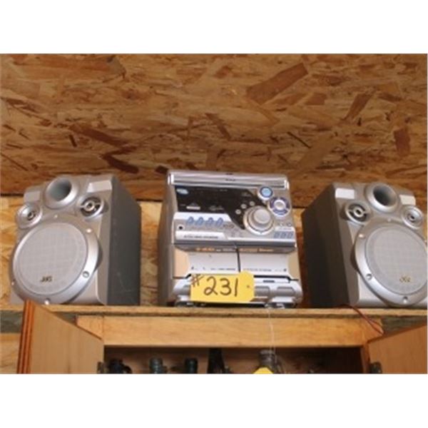 JVC STEREO SYSTEM