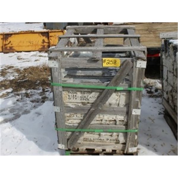 CRATE OF WALL STONE PANELS