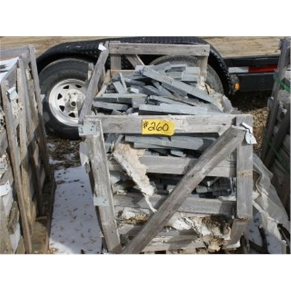 CRATE OF CORNER WALL STONE PANELS