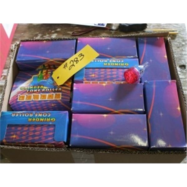 8 BOXES OF GRINDER CONE ROLLERS