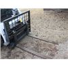 Image 1 : 4' SKIDSTEER PALLET FORKS