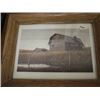 Image 1 : LEN GIBBS BARN PAINTING