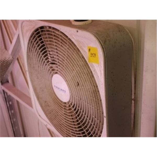 24" - 3 SPEED ELECTRIC FAN