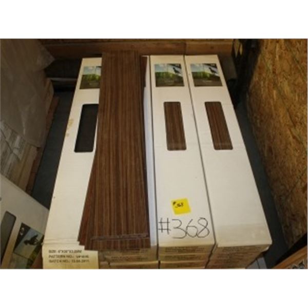 LVP 6" X 36" X 3MM WALNUT FLOORING (APPROX 700 SQ FT)