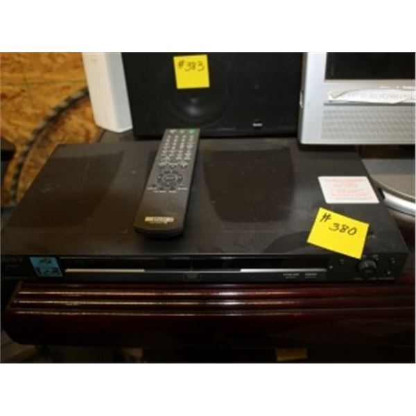 SONY DVD PLAYER