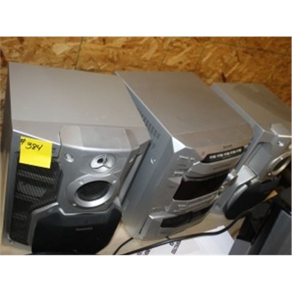 PANASONIC STEREO C/W 5 CD CHANGER