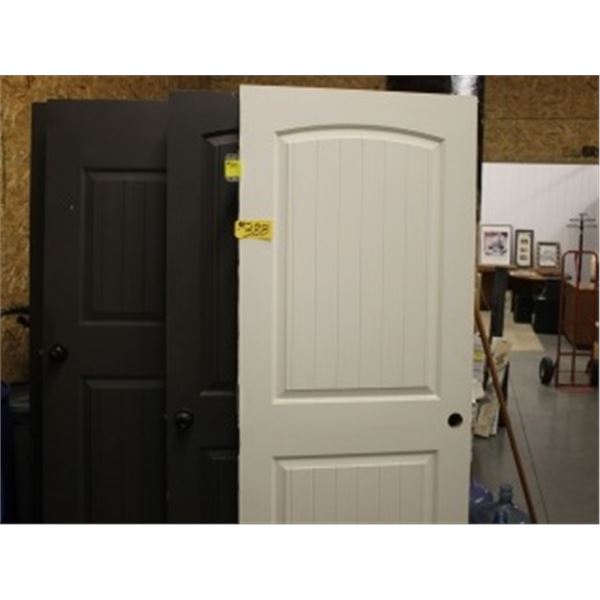5 - DOOR SLABS (2 - 28" X 80"; 1 - 30" X 80"; 2 - 32" X 80")