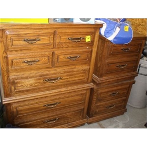 3 PIECE WOOD BEDROOM SET