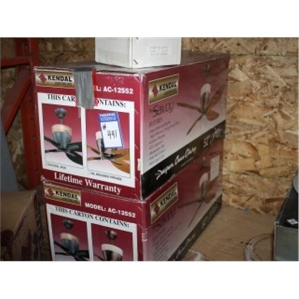SET OF 2 KENDAL CEILING FANS