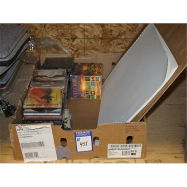 ASSORTED CD'S