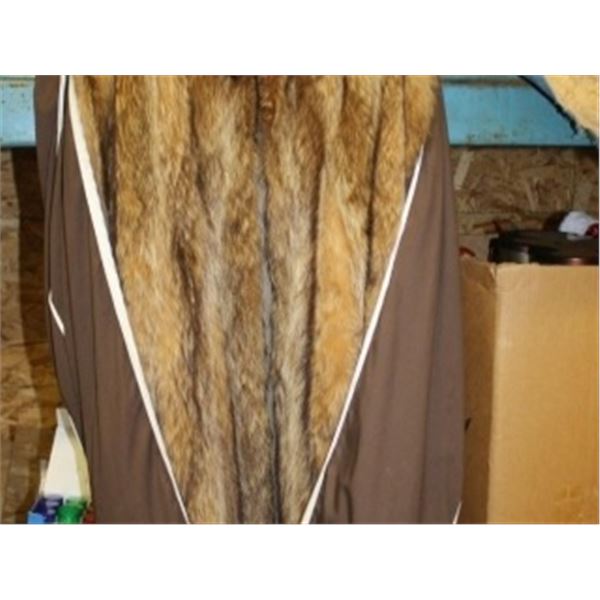LISTER FUR COAT (SIZE 4)