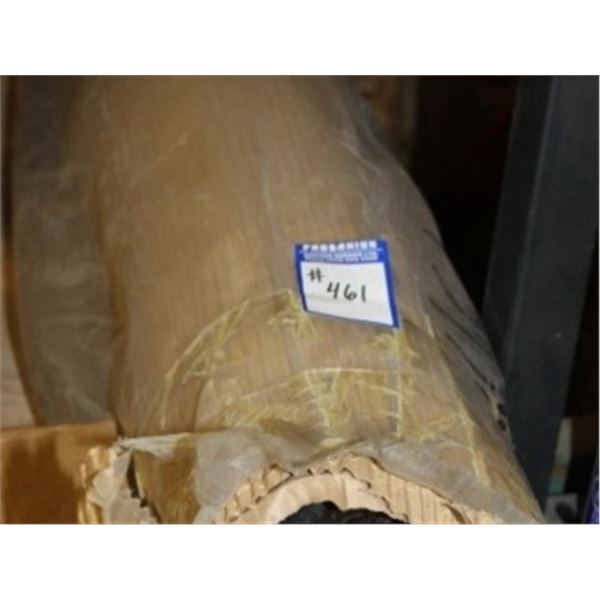 ROLL OF FAUX FUR BROWN FABRIC