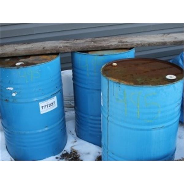 3 - METAL BARRELS