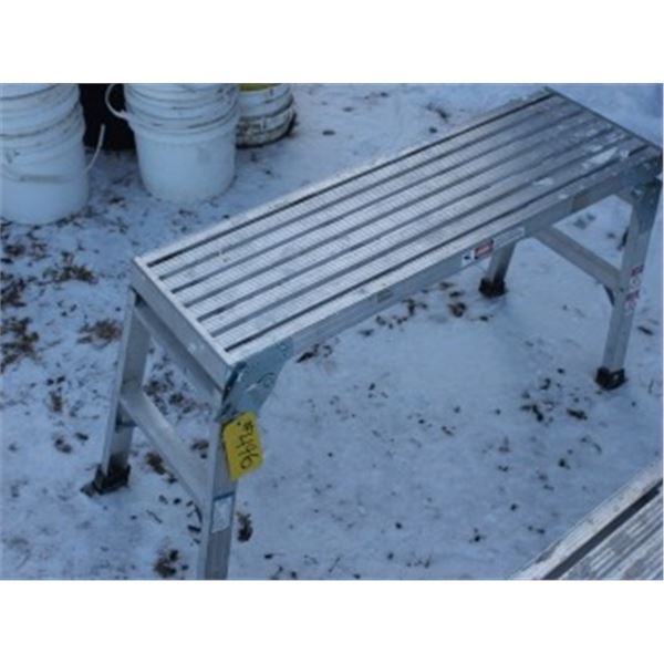 ALUMINUM SAW HORSE