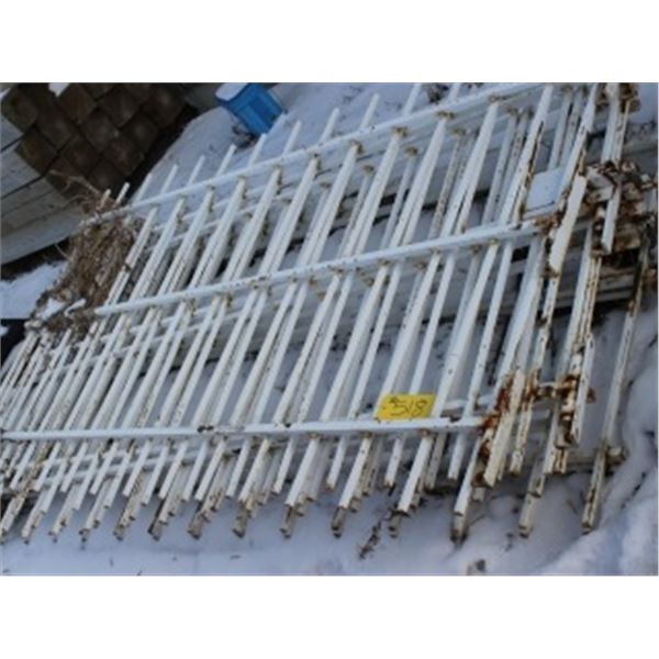 APPROX. 7 SECURITY BAR PANELS