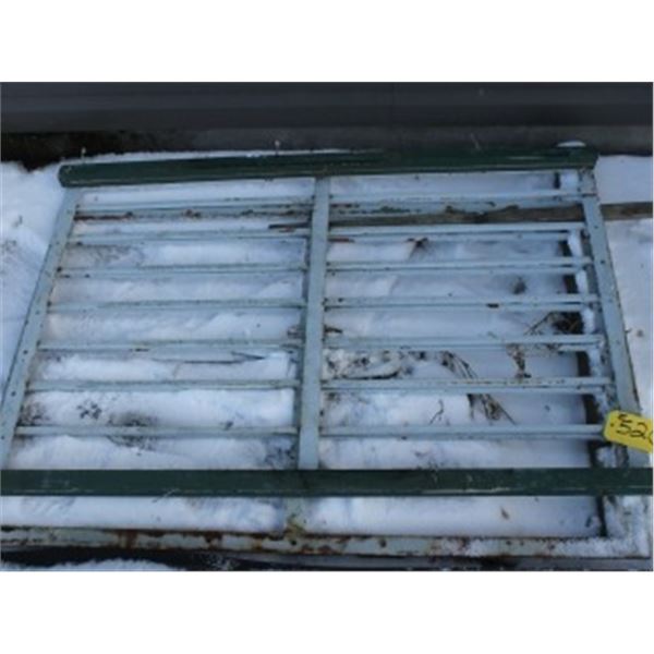 2- METAL WINDOW SECURITY BARS