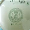 Image 2 : Longwy plate; marked Decore a la main Form