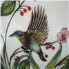 Image 2 : Italian porcelain planter; hand painted bi