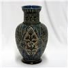 Image 2 : Doulton Lambeth vase; Moorish pattern in b