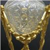 Image 2 : A pair of crystal and bronze dore lidded u