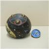 Image 3 : Japanese cloisonne jar with lid; on three