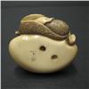 Image 3 : Ivory Japanese netsuke depicting the Buddh