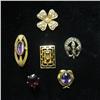 Image 2 : Six C. 1900 14k gold stickpins including f