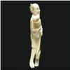 Image 4 : Early  20th C. carved ivory figurine of a