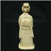 Image 2 : Early 20th C. carved ivory figurine of a w