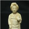Image 4 : Early 20th C. carved ivory figurine of a w