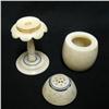 Image 2 : Early 20th C. ivory sewing egg and needle