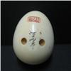 Image 3 : Early 20th C. carved ivory egg netsuke wit