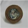 Image 1 : French round bronze dresser box with hand