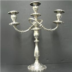 Fisher sterling weighted triple candlehold