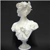 Image 1 : A (Ada) Capriani white marble bust of a yo