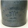 Image 2 : Salt glazed stoneware jug; cobalt stencile