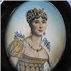 Image 3 : Pair of framed miniature portrait painting