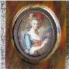 Image 2 : A pair of miniature portrait paintings on
