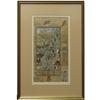 Image 3 : Pair of Persian miniature watercolor paint